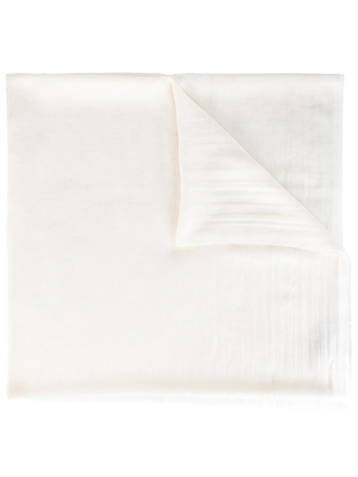 Gucci Gg Jacquard Shawl, Women's, Nude/neutrals, Cashmere/cotton/modal