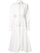 Aje Cassia Shirt Dress - White
