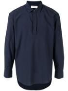 Cerruti 1881 Concealed Placket Shirt - Blue