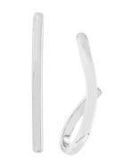 Maison Margiela Twisted Rod Earrings - Metallic