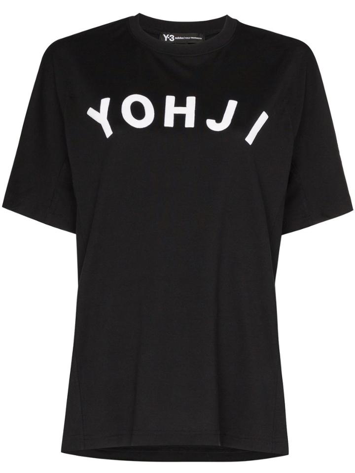 Y-3 Logo Short Sleeved T-shirt - Black