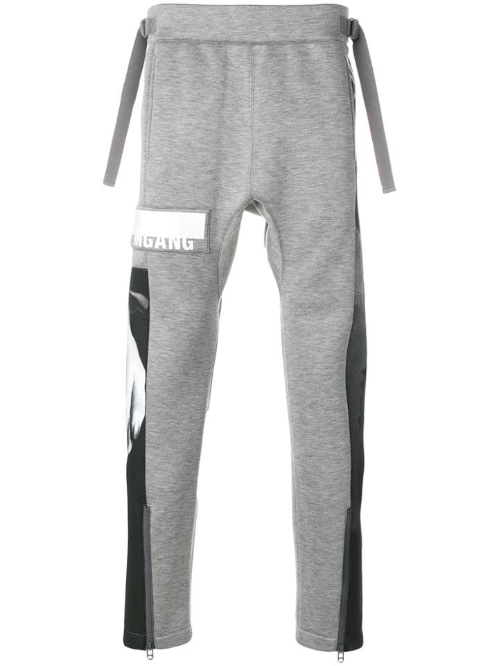Le Tricot Perugia Jogger Track Pants - Grey