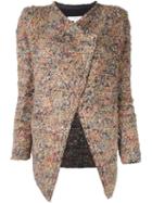 Iro 'malvina' Jacket, Women's, Size: 40, Cotton/lamb Skin/polyacrylic