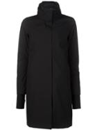 Herno Padded Coat, Women's, Size: 42, Black, Polyester/polytetrafluoroethylene Ptfe