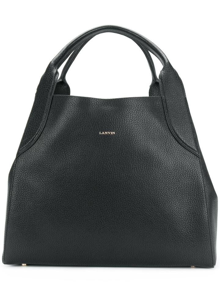 Lanvin Cabas Bag - Black
