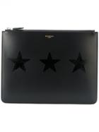 Givenchy Star Patch Pouch - Black