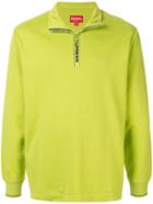 Supreme World Famous Half-zip Pullover - Green