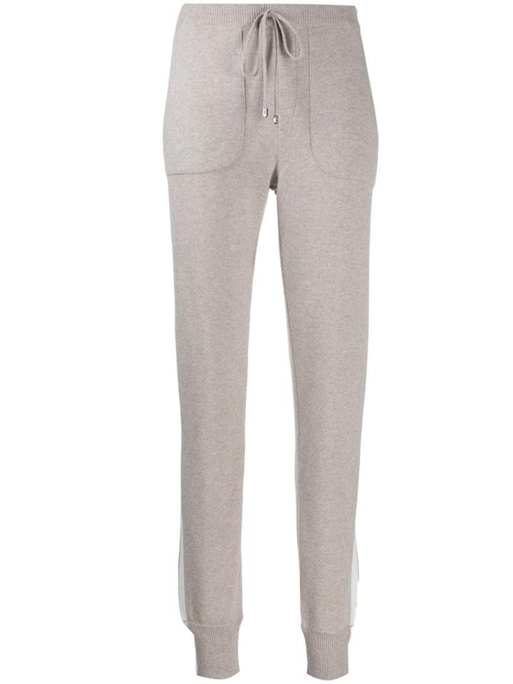 Lorena Antoniazzi Side Band Track Pants - Neutrals