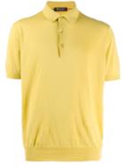 Loro Piana Knit Polo Shirt - Yellow