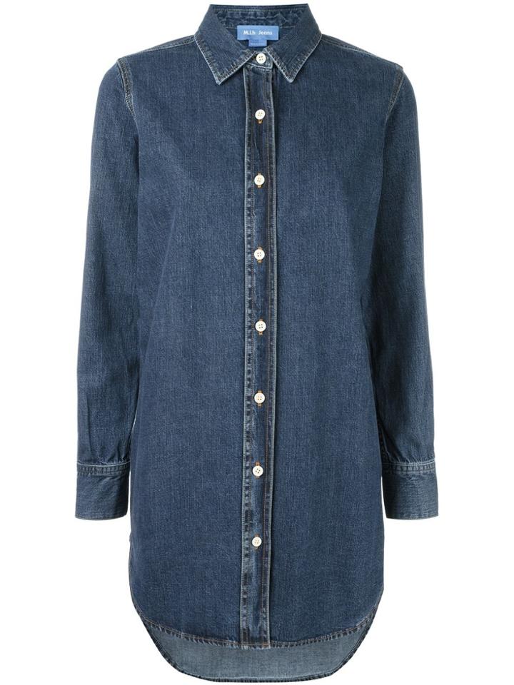Mih Jeans Oversize Denim Shirt - Blue