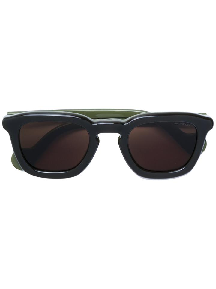 Moncler Eyewear Square Frame Sunglasses - Green