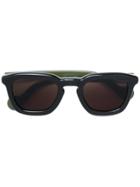 Moncler Eyewear Square Frame Sunglasses - Green