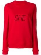 Paco Rabanne She Sweatshirt - Red