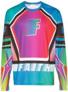 Faith Connexion Race Print Sweatshirt - Blue