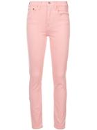 Re/done Colored Slim-fit Jeans - Pink & Purple