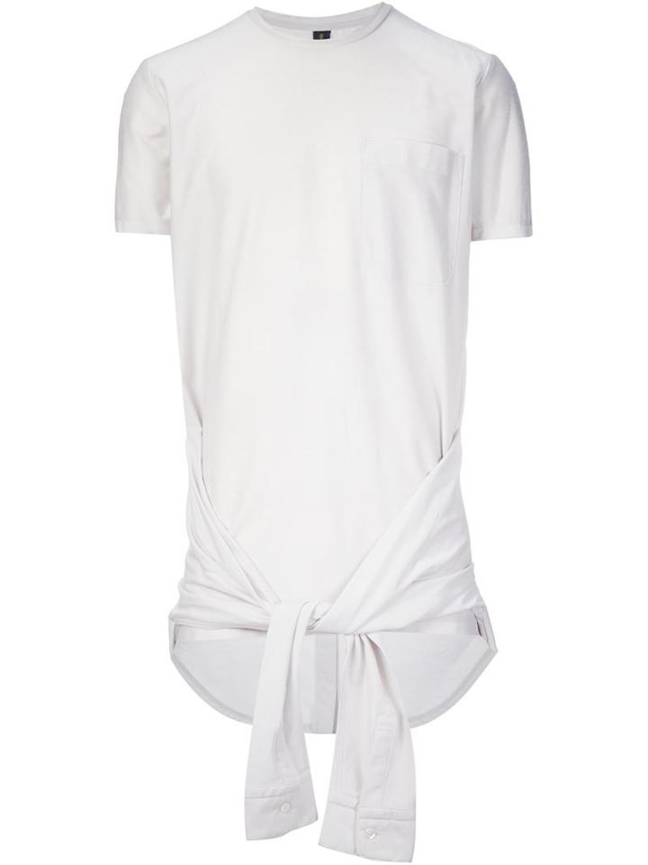 Miharayasuhiro Tied Sleeve T-shirt