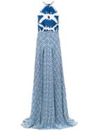 Tufi Duek Long Dress - Blue
