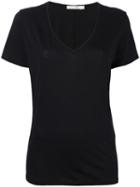 Rag & Bone /jean Classic V-neck T-shirt, Women's, Size: Medium, Black, Cotton