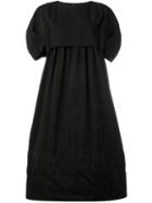 Comme Des Garçons - Balloon Dress - Women - Polyester/wool - S, Brown, Polyester/wool