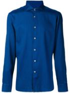 Borriello Slim-fit Button Shirt - Blue