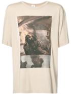 Helmut Lang Photo Print T-shirt, Men's, Size: Large, Nude/neutrals, Cotton/modal