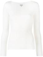Temperley London Joan Knitted Top - White