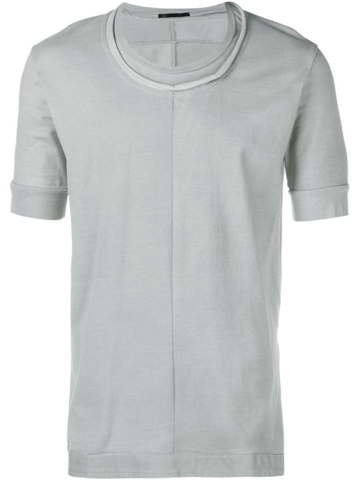 The Viridi-anne T-shirt With Lambskin Hem