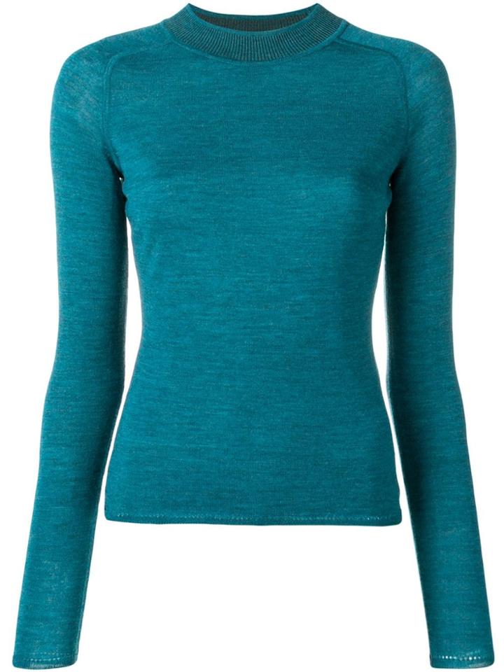 Rag & Bone Slim Fit Jumper - Blue