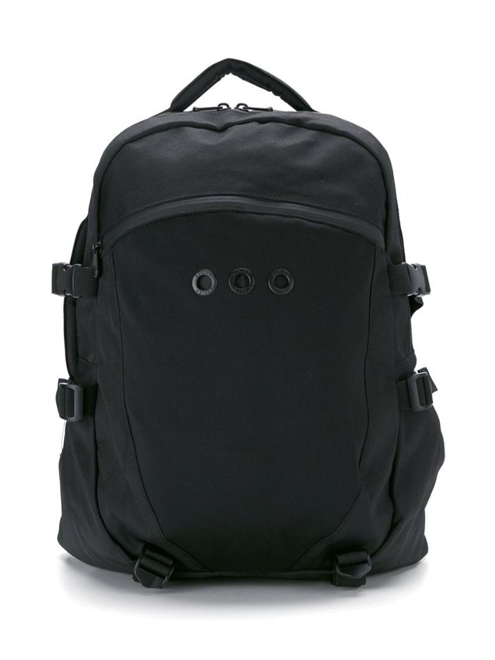 Osklen Panelled Backpack - Black
