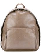 Stella Mccartney Small Metallic Falabella Backpack