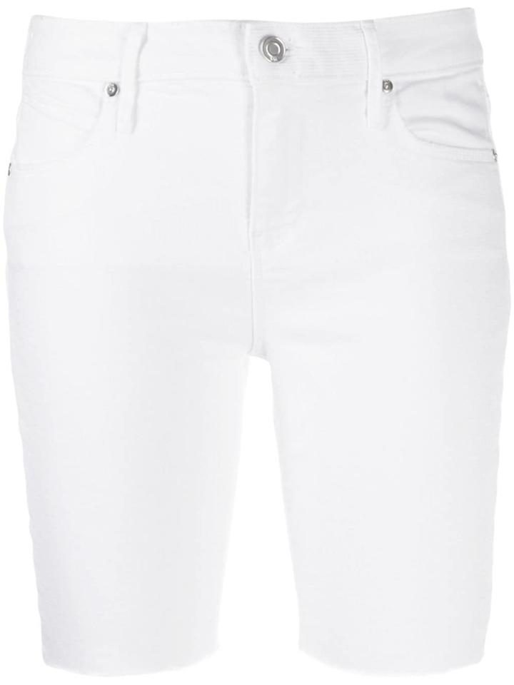 Rta Denim Shorts - White