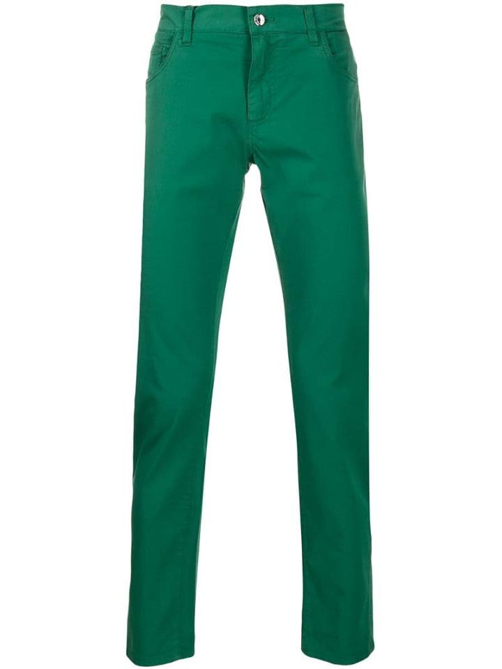 Dolce & Gabbana Slim Chino Trousers - Green