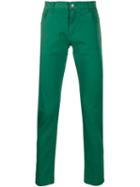 Dolce & Gabbana Slim Chino Trousers - Green