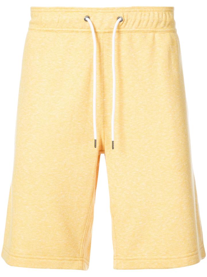 Onia Terry Track Shorts - Yellow & Orange