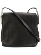Rick Owens Foldover Top Shoulder Bag - Black
