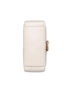 Gucci Small Gg Marmont Top Handle Bag - White
