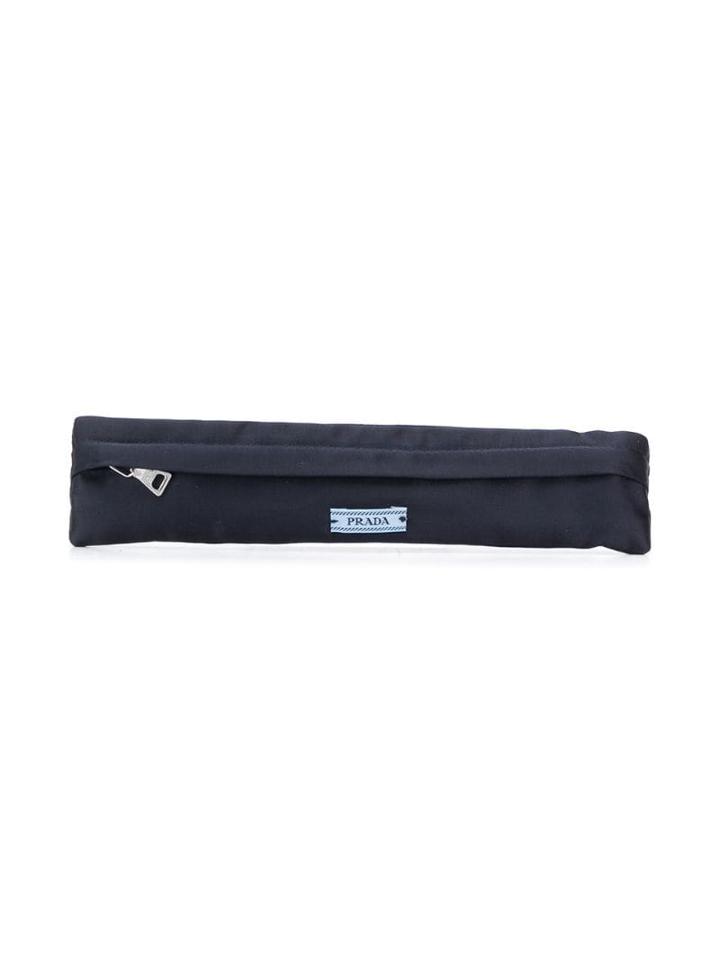 Prada Zipped Pencil Case - Gold