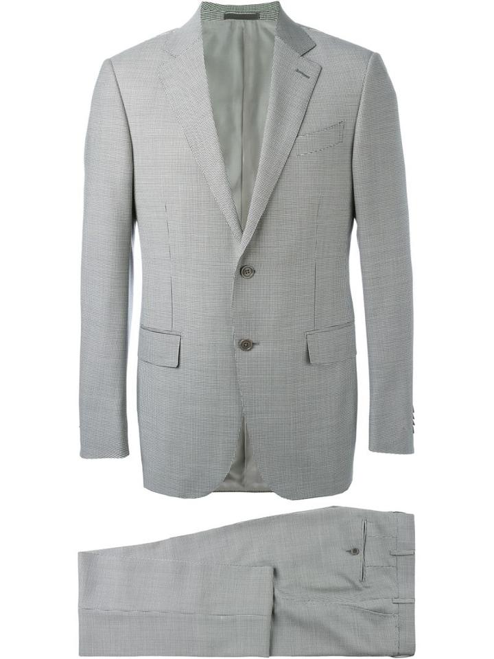 Ermenegildo Zegna Houndstooth Check Suit