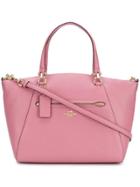 Coach Prairie Satchel Bag - Pink & Purple