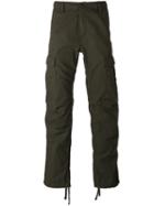 Carhartt Aviation Trousers, Men's, Size: 33, Green, Cotton