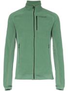 Norrona Ribbed Detail Fleece Jacket - Green
