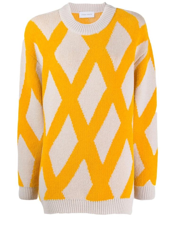 Christian Wijnants Karla Crew Neck Jumper - Yellow