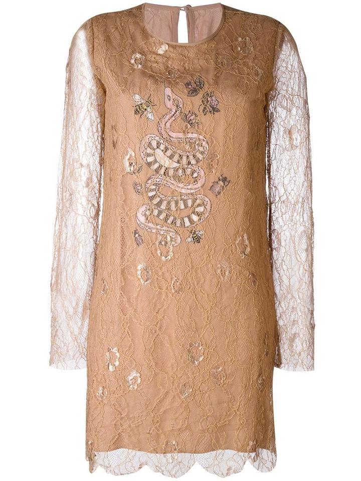Ash Ruby Lace Dress - Neutrals