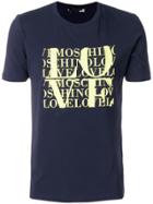 Love Moschino Slim-fit Love T-shirt - Blue