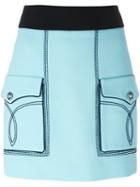 Fausto Puglisi Front Pocket Mini Skirt
