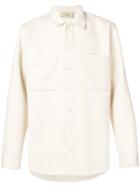 Maison Flaneur Patch Pockets Shirt - Nude & Neutrals