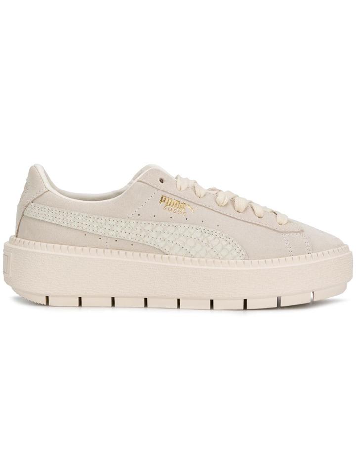 Puma Platform Trace Animal Sneakers - Nude & Neutrals