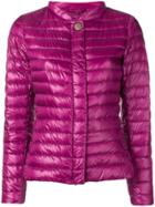 Herno Buttoned Puffer Jacket - Pink