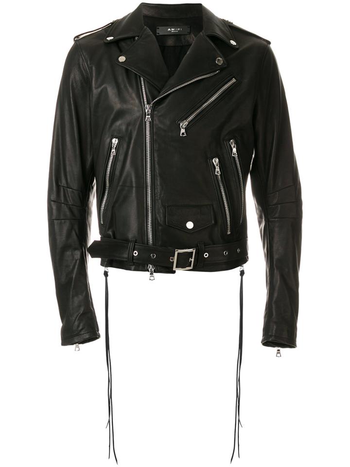 Amiri Classic Biker Jacket - Black