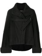 Ann Demeulemeester Loose Fitted Jacket - Black